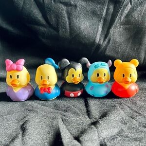 Disney Mini Duckalooz Character Rubber Duck Set